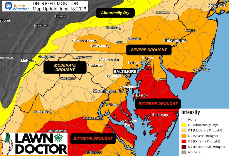 June 18 Drought Monitor