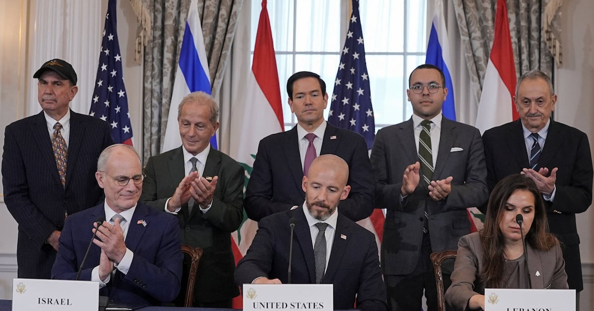 Lebanon and Israel sign framework agreement in Washington