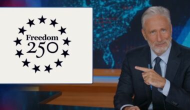 Jon Stewart Slams Donald Trump's Crumbling Freedom 250 Concert