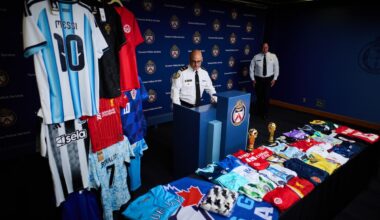 Toronto police say seizure of alleged counterfeit soccer jerseys is largest in Canadian history