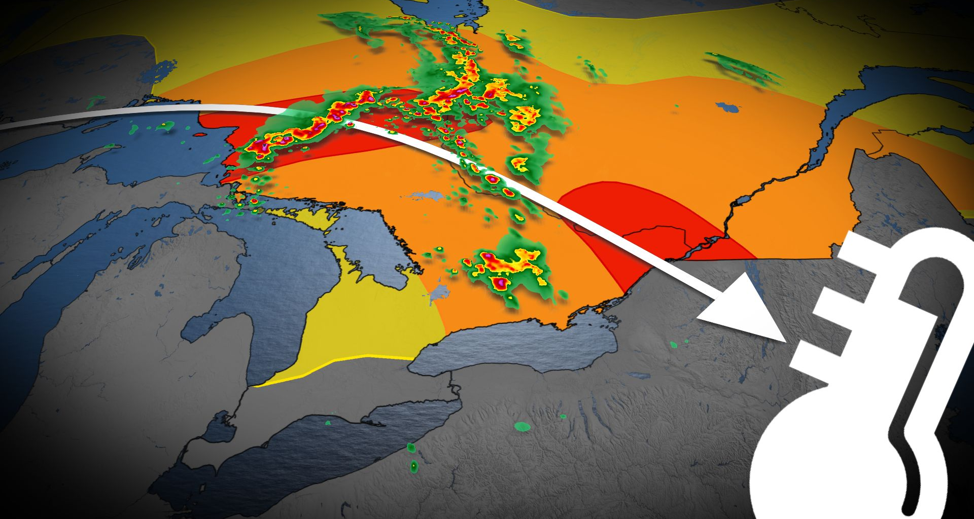 Prime ingredients arise for severe storms in Ontario and Quebec