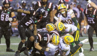 Ryan Dinwiddie's Ottawa Redblacks debut marred by miscues (& 13 other thoughts)