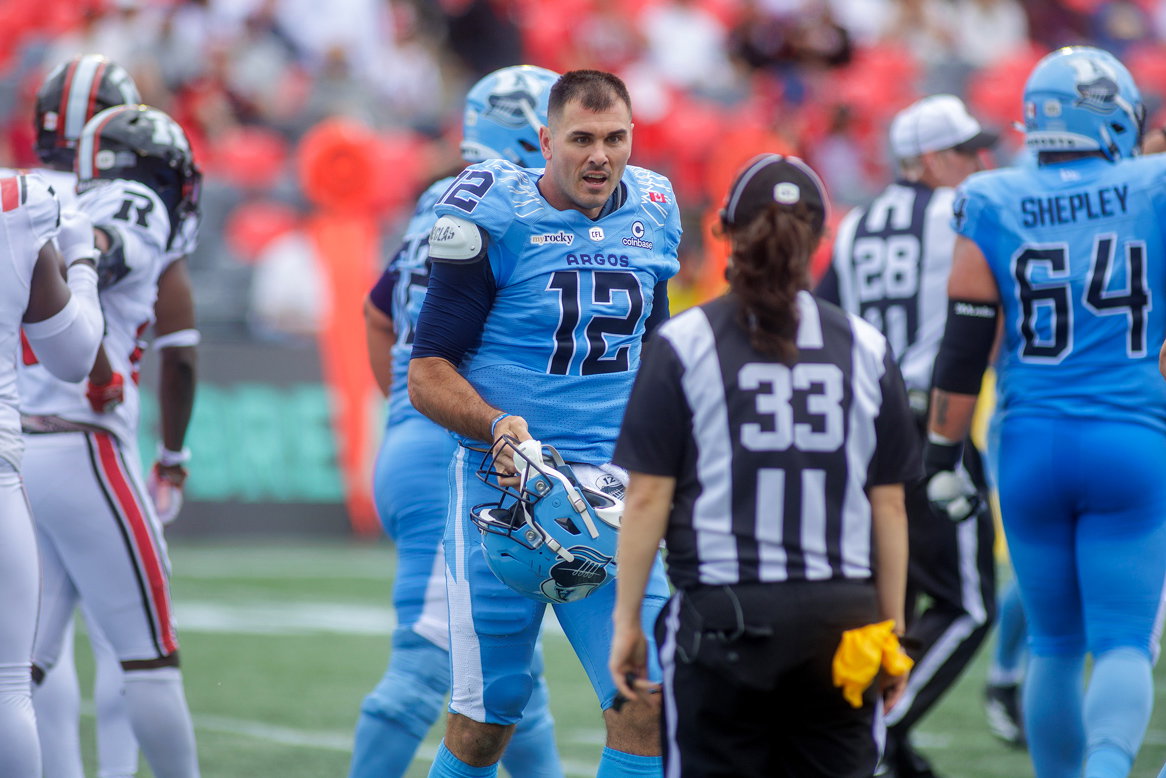 Toronto Argonauts downplay Chad Kelly's second-half turnovers in Ottawa