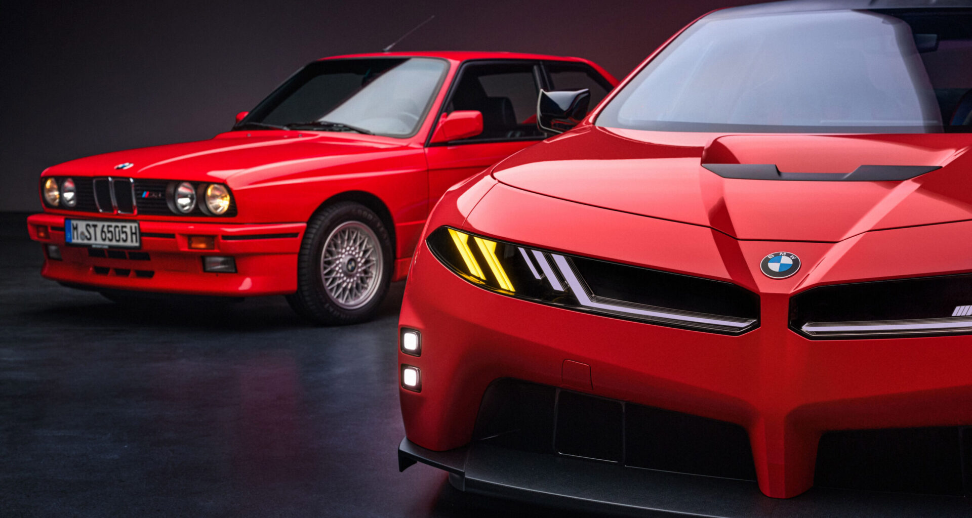 BMW’s Electric M3 Concept Stands Next To The E30 And Hopes You Approve