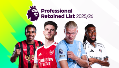 Premier League clubs publish 2025/26 retained lists