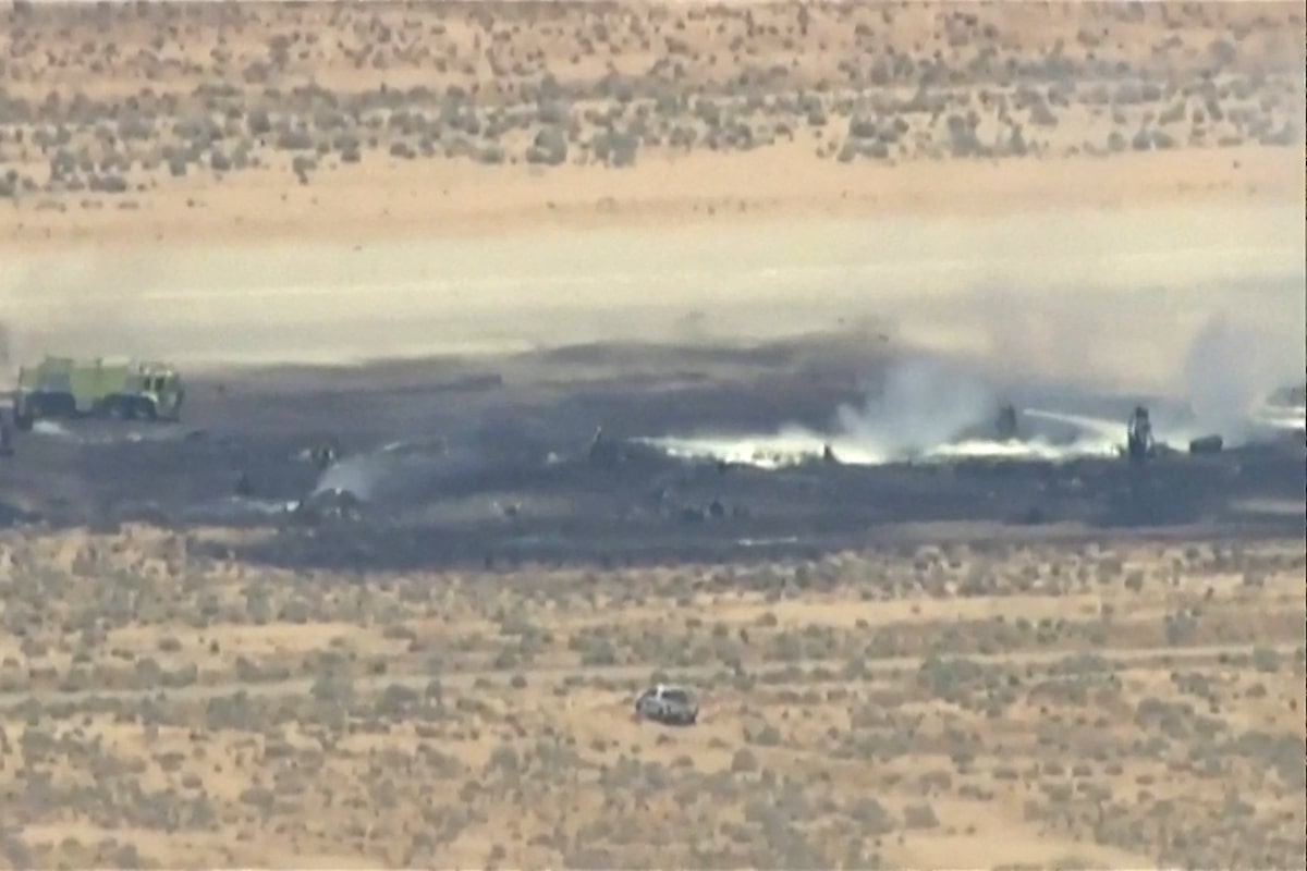 Eight people aboard U.S. Air Force B-52 bomber killed in crash near California base, military officials say