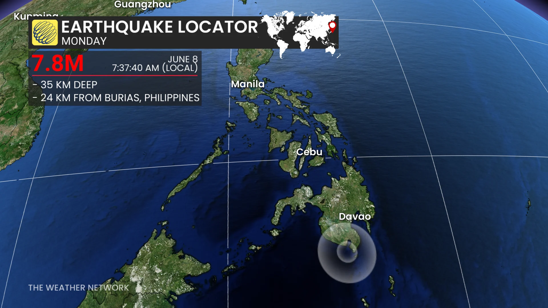 Philippines Earthquake June 8 2026