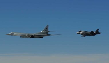 Norwegian F-35As Shadow Russian Tu-160 Bombers Near Arctic Circle