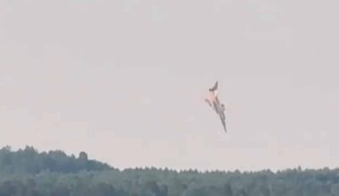 Video Captures Russian Tu-22M3 Bomber’s Nosedive Before Crash
