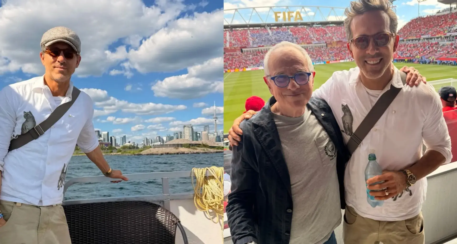 Ryan Reynolds flew home for historic World Cup opener, Canada loved it