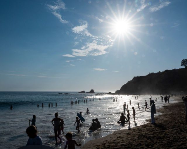 Unseasonal heatwaves have been recorded in southern California, as well as many other destinations (Photo: Kevin Carter/Getty Images)