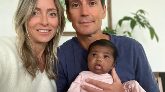 Steven Mills, Tiffany Score and baby Shea.