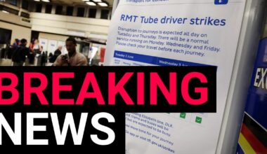 Tube networks hit by chaos after storm that kept most of us awake | News UK