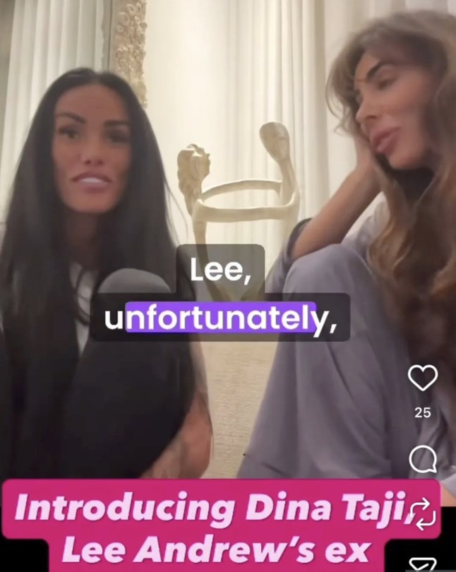 BGUK_3603162 - *EXCLUSIVE* Dubai, UNITED ARAB EMIRATES Model and reality TV Star Katie Price meets up with her jailbird husband Lee Andrews??? ex-wife Dina Taji in Dubai as the pair tease their upcoming podcast together. Pictured: Katie Price - Dina Taji BACKGRID UK 4 JUNE 2026 UK: +44 208 344 2007 / uksales@backgrid.com USA: +1 310 798 9111 / usasales@backgrid.com *Pictures Containing Children Please Pixelate Face Prior To Publication*