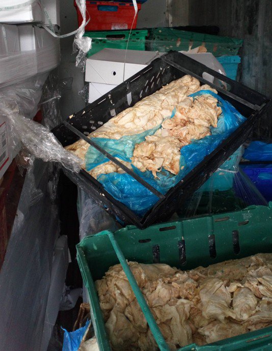 Inside the Chelmsford factory of Kismet Kebabs Ltd. The company was prosecuted for fraud by Swansea Council over mislabelling of kebab productsA company producing kebabs for takeaways and restaurants has been slapped with a half-a-million pound fine over the fraudulent way it labelled its products. Swansea Crown Court heard that kebabs produced by the firm and labelled as 