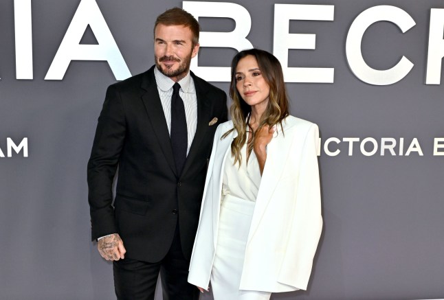 Mandatory Credit: Photo by Alan West/Hogan Media/Shutterstock (15522862az) David Beckham and Victoria Beckham 'Victoria Beckham' TV Show World Premiere, London, UK - 08 Oct 2025