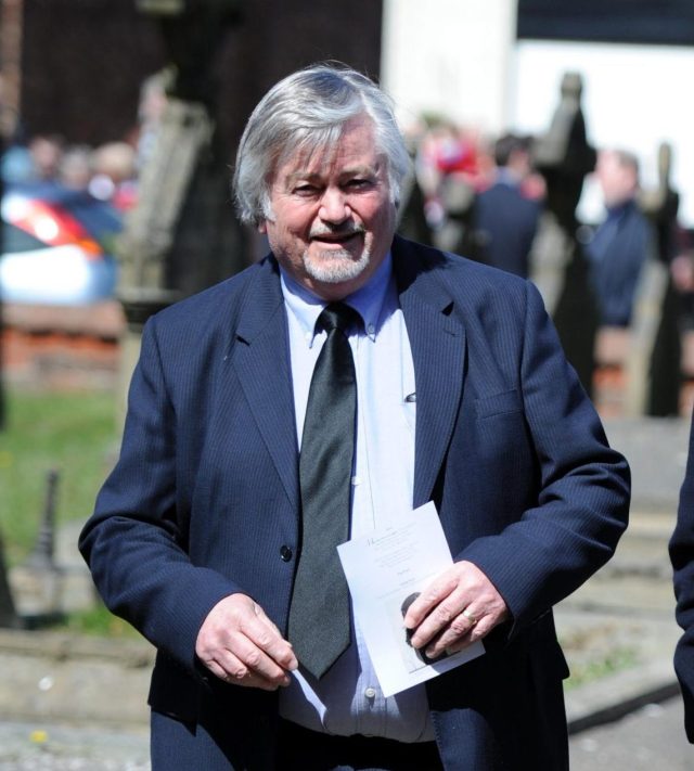 File photo dated 29/04/13 of investigative journalist Roger Cook at Our Lady Of Compassion Church, Formby, Merseyside for the funeral of Hillsborough Campaigner Anne Williams. The investigative journalist, best known for current affairs programme The Cook Report, has died aged 83, his family said in a statement. Issue date: Monday June 15, 2026. PA Photo. Photo credit should read: Peter Byrne/PA Wire