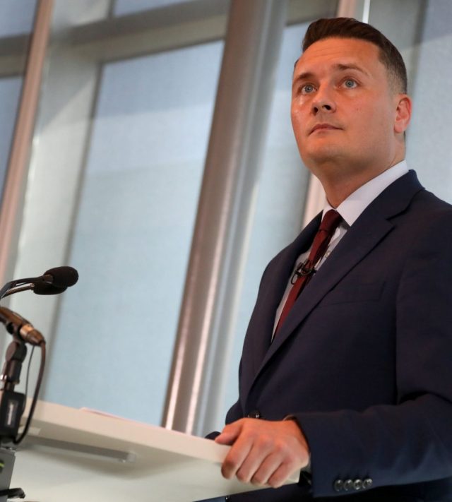 LONDON, ENGLAND - JUNE 16: Wes Streeting delivers a speech on the economy at Tower Place East on June 16, 2026 in London, England. The ex-health secretary reveals his "economic blueprint for Britain" and talks about his vision for "progressive capitalism". Streeting resigned as health minister after Labour's poor performance in the local elections and has confirmed he will stand against Keir Starmer for leadership of the party if a contest is triggered. (Photo by Alishia Abodunde/Getty Images)