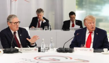 Starmer 'cut out of G7 meeting' as Burnham waits in the wings