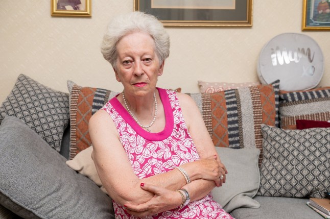 Rita Seymour who was banned from for life from all Sainsbury's stores.Hook, 25th June 2026 . // A great-grandmother banned from every Sainsbury???s in Britain has pleaded to be allowed back in - because her next nearest supermarket is 'too far away'.Rita Seymour was told she was not welcome by the chain after a "number of incidents over time" at her local store in Hook, Hants.However, the 79-year-old claims she is "not that sort of person" and wants the ban to be lifted.She says the Sainsbury's is a five-minute walk from her house - compared to a 20-minute walk to Tesco. Photo released 28/06/2026
