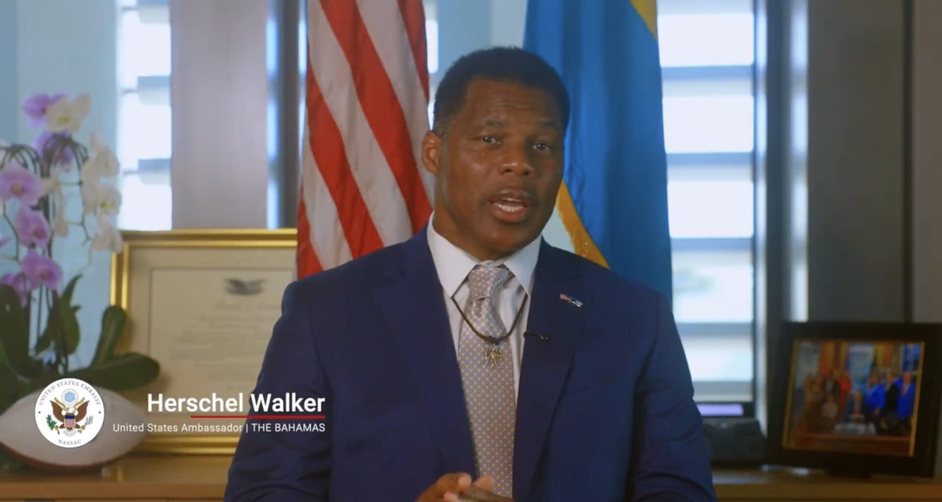 Herschel Walker Confuses People With Jet Ski Safety Video