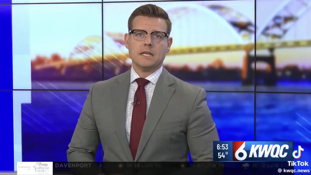 Iowa Anchor Announces He's "Stepping Away From The News Industry"