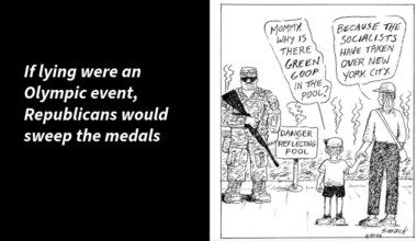 If lying were an Olympic event, Republicans would sweep the medals