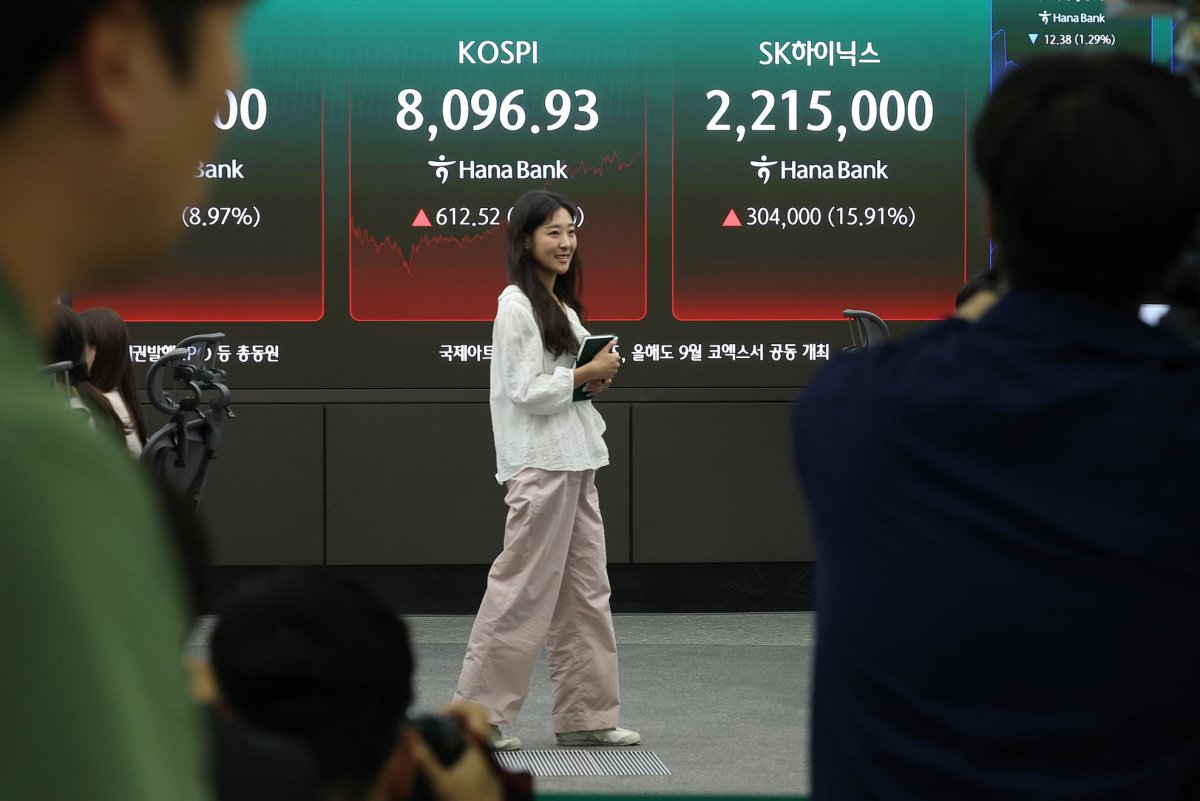 Seoul shares surge over 8 pct on AI confidence, Iran-Israel ceasefire; won sharply up