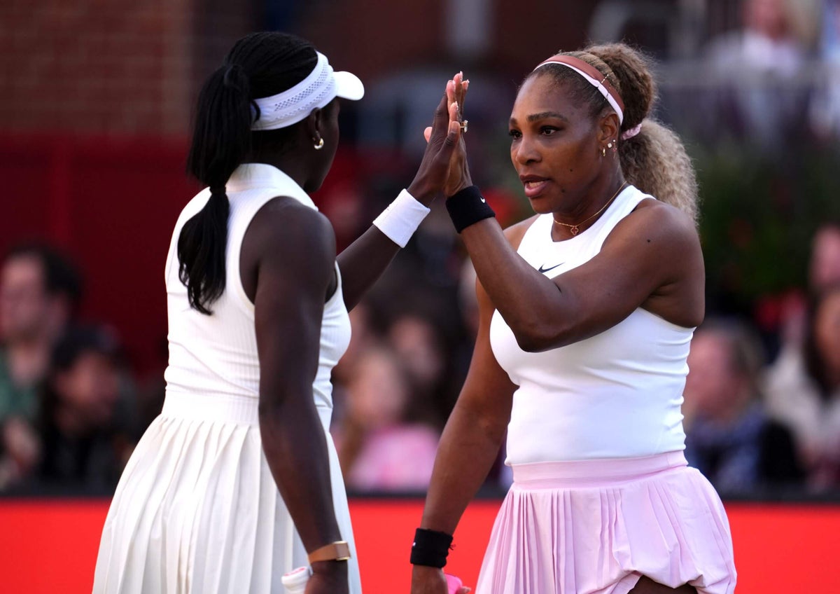 Serena Williams wins first tennis match in 1,375 days with Victoria Mboko in London