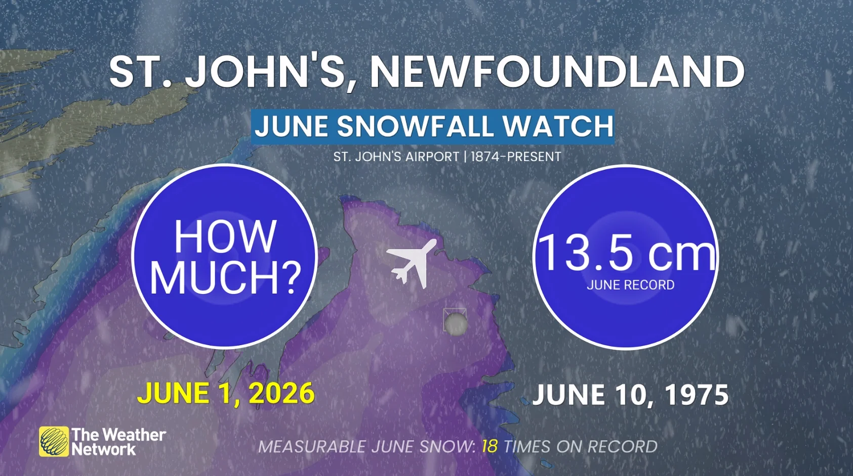 St. John-s June Snowfall Watch