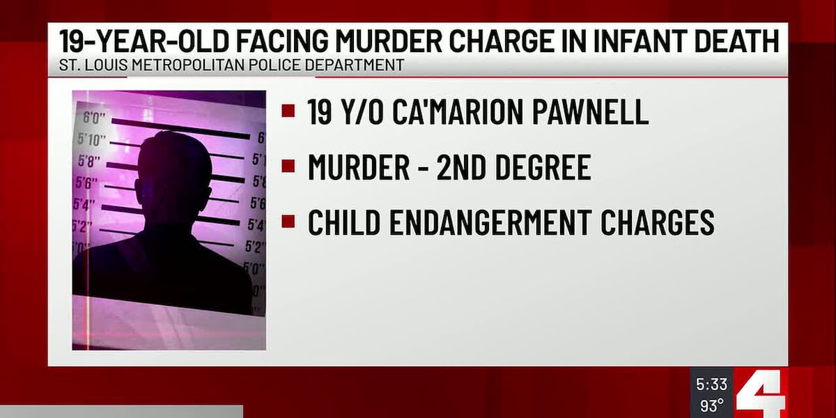 Father of 7-month-old killed charged with 2nd degree murder