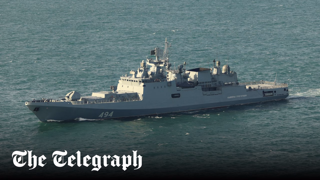 Russian warship fires shots at yacht in English Channel