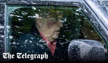 Andrew pictured with bruised face
