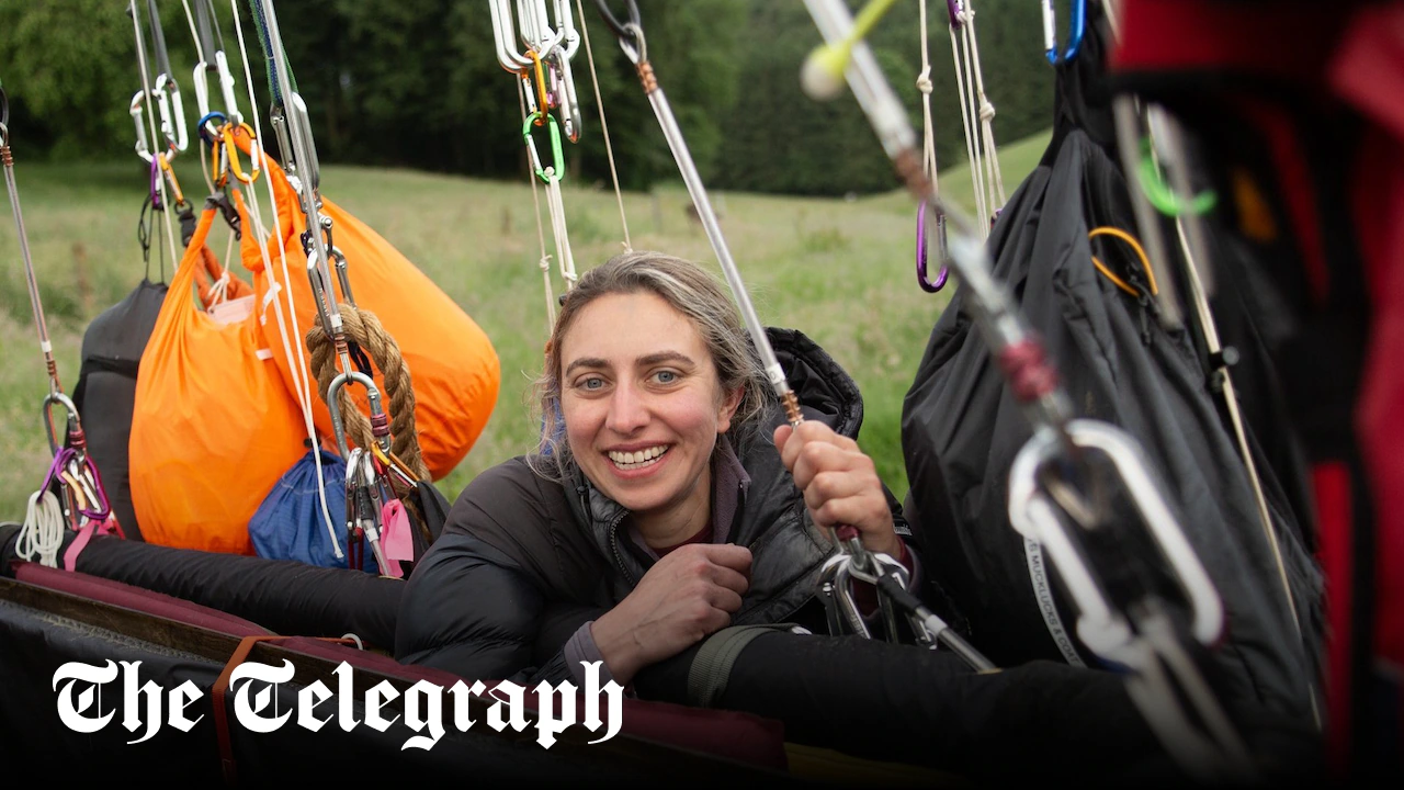 Adventurer becomes first British woman to cross the Atlantic by hydrogen balloon