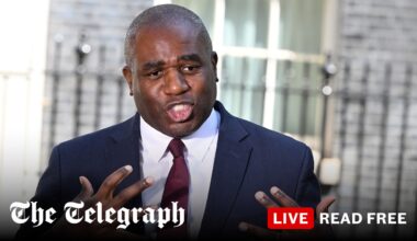 Starmer resigns latest: Lammy backs Burnham for PM