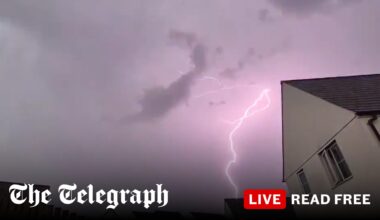 UK heatwave latest: Thunderstorms strike Britain as heatwave rumbles on