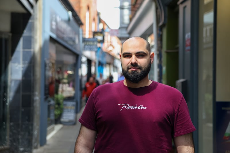 Anastas Pachev runs A&A Help Services Limited in Boston and helps emigrants with little English grapple with bureaucracy. Photograph: Enda O'Dowd