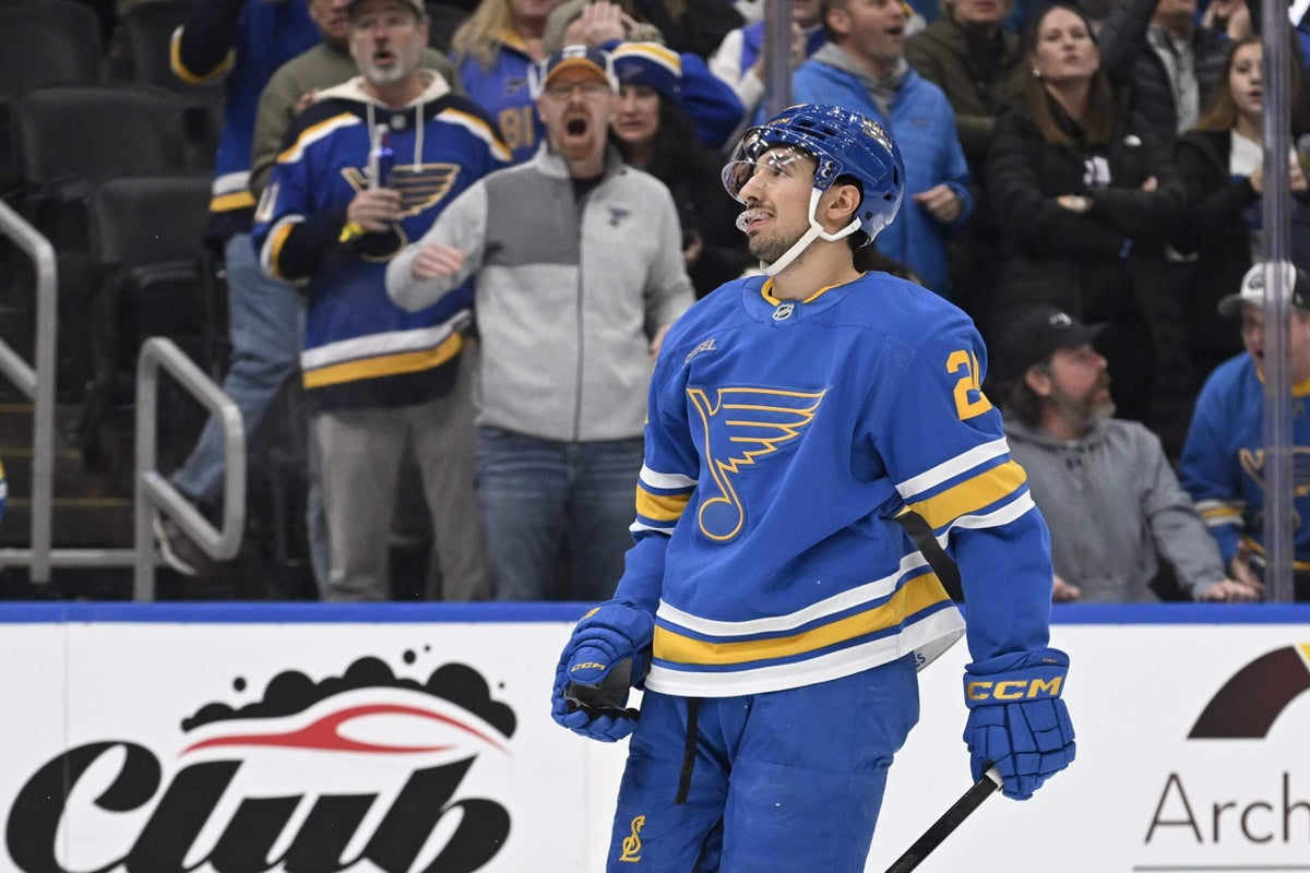 Blues trade Jordan Kyrou to Capitals for Connor McMichael, first-round pick, prospect