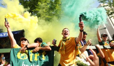 Australia fans bring flair from Down Under at Vancouver’s opening World Cup game