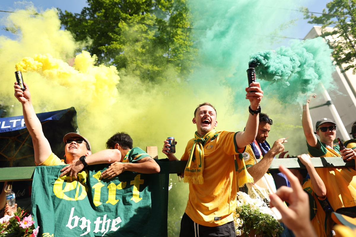 Australia fans bring flair from Down Under at Vancouver’s opening World Cup game
