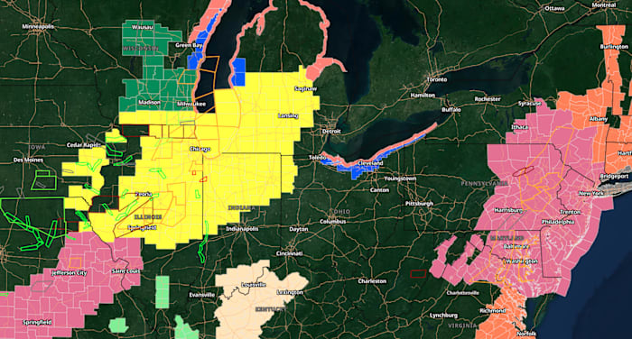 List of active weather alerts as severe weather moves through Southeast Michigan