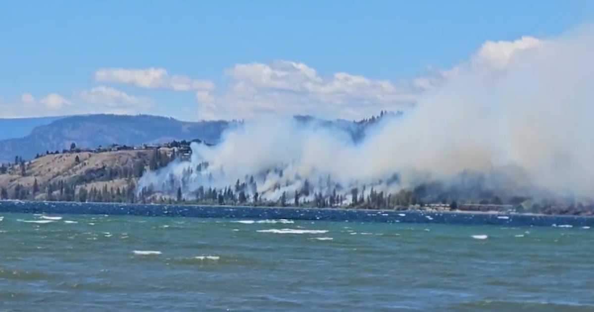 357 homes under evacuation order due to West Kelowna wildfire - CTV News