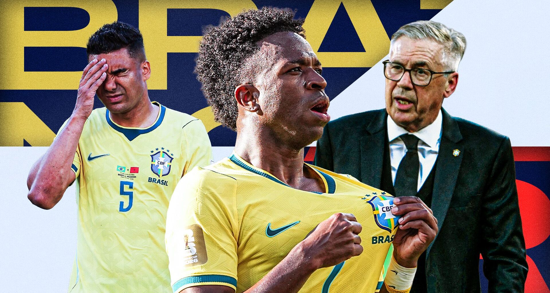 Brazil player ratings vs Morocco: Vinicius Jr rescues the Selecao as dreary Casemiro display leaves Carlo Ancelotti with more World Cup questions than answers