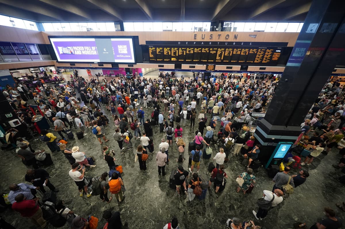 Which London train services are urging passengers not to travel in heatwave? See the full list
