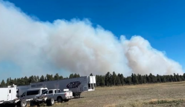 Evacuations ordered for rural area northwest of Flagstaff due to wildfire