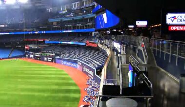 Blue Jays-Cubs has been postponed by rain