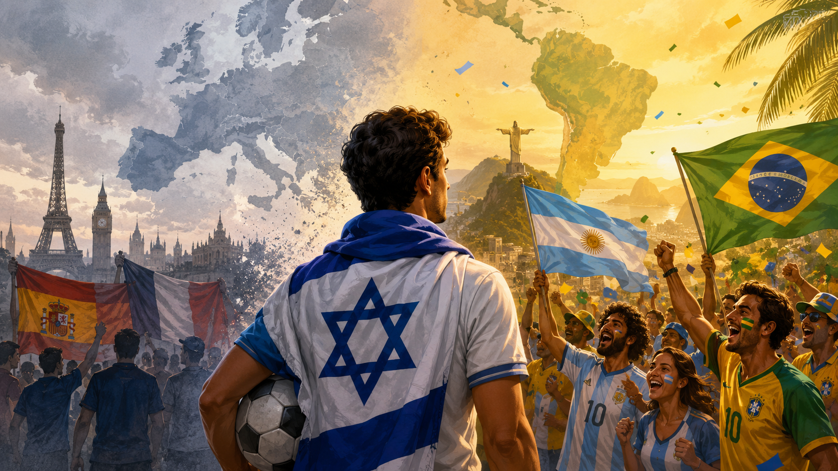 The Blogs: Israeli World Cup Loyalties Are Moving from Europe to South America | Gil Samsonov