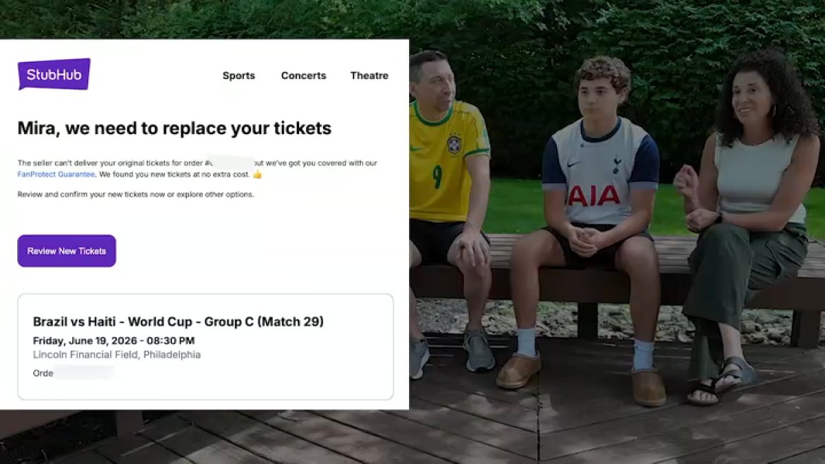 NJ family gets World Cup tickets back after StubHub issue – NBC10 Philadelphia