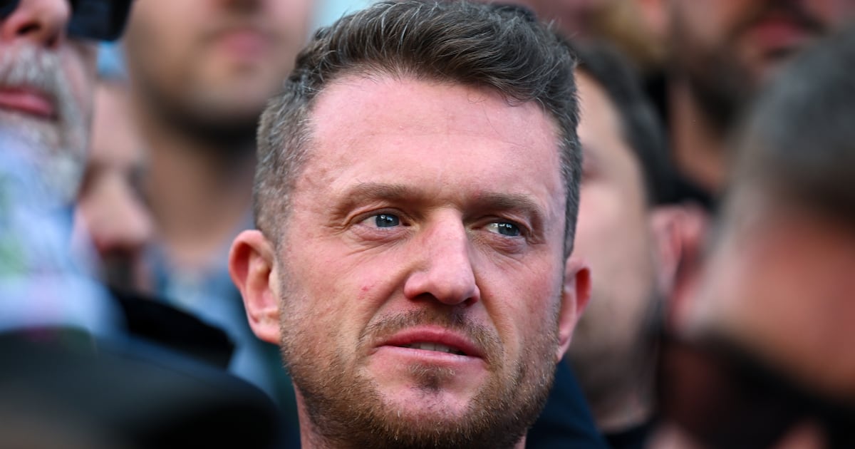 Tommy Robinson detained at Heathrow airport under counter-terrorism laws – The Irish Times