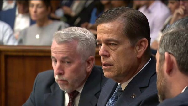 George Pino in court
